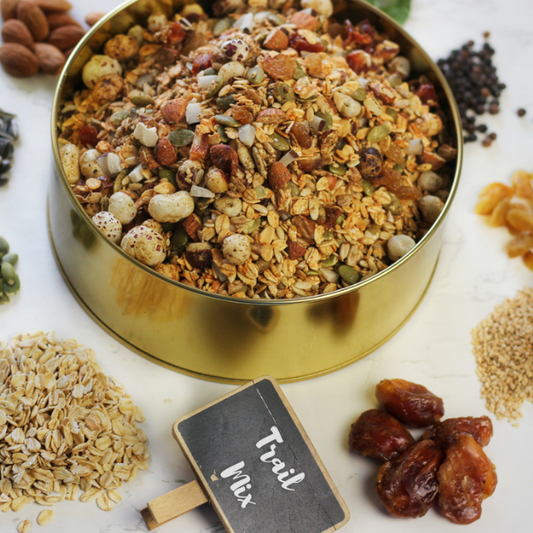 Nuts and Seeds Mix Spicy Sweet | Crunchy & Delicious | Oil-free, Baked not Fried