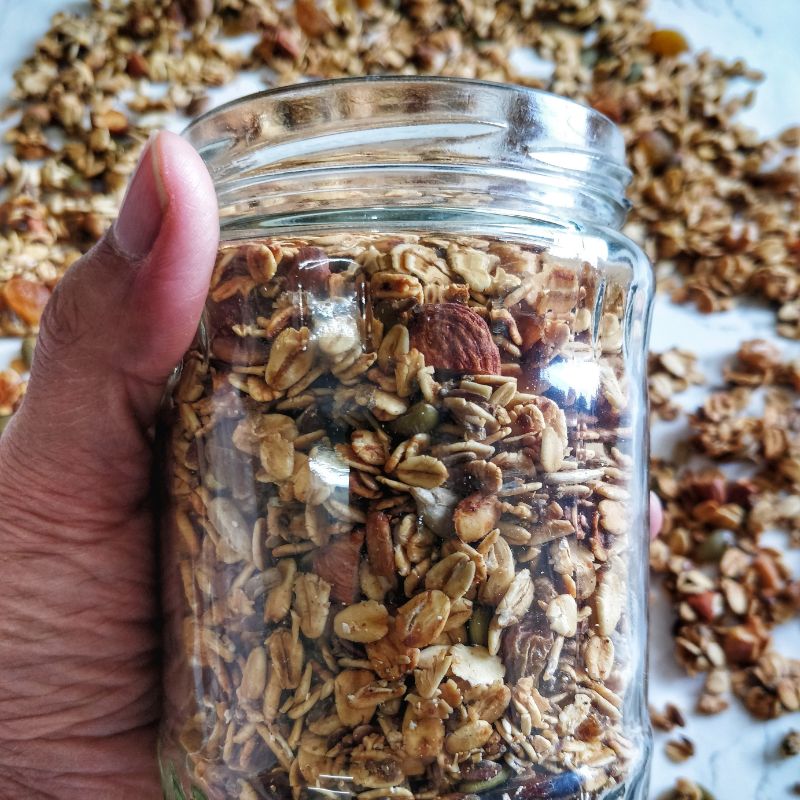Granola - Dry Fruit and Nut | Gluten-free, Diabetic Friendly & Plant-based