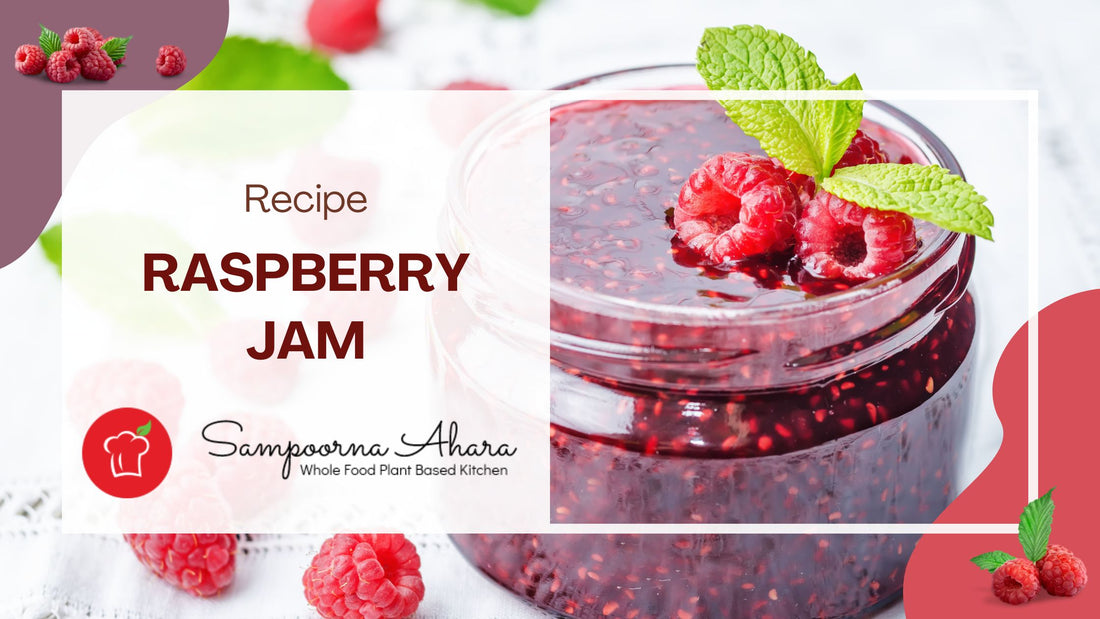 Raspberry Jam - Sugar Free, Organic Recipe
