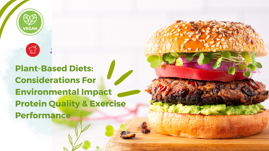 Plant-Based Diets: Considerations for Environmental Impact, Protein Quality, and Exercise Performance