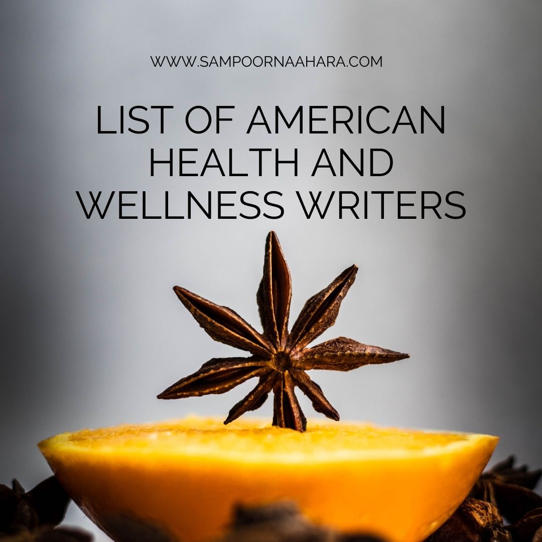List of American Health and Wellness Writers
