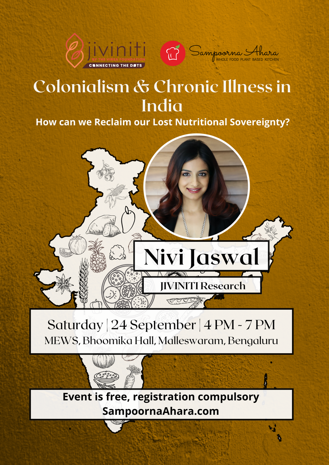 Talk & High Tea: Colonialism & Chronic Illness in India: How can we Reclaim our Lost Nutritional Sovereignty?