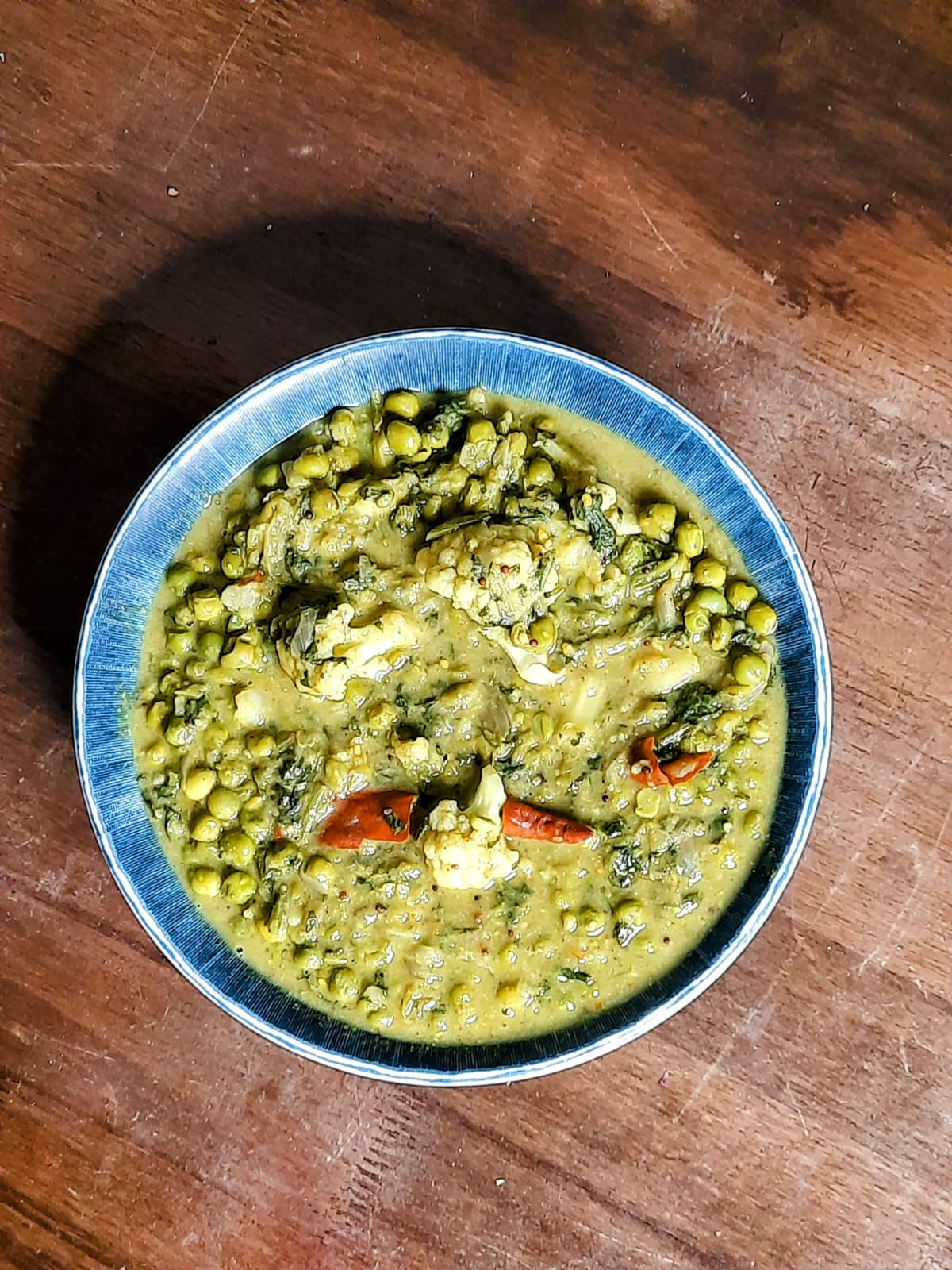 Manipuri Uti Recipe | Oil-free Traditional Northeast Indian Green Peas Gravy