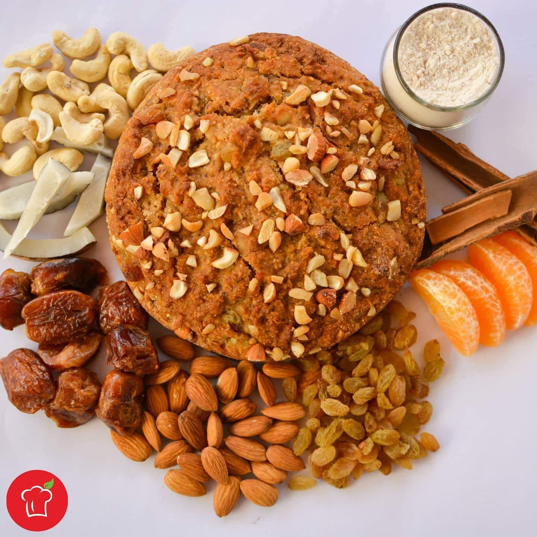 Fudgy Dry Fruit and Nut Cake for Breakfast anyone? | Sampoorna Ahara - Healthy Food, Tasty Food