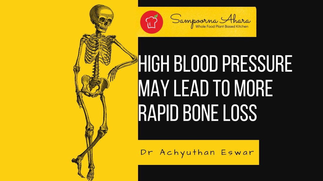High blood pressure may lead to more rapid bone loss
