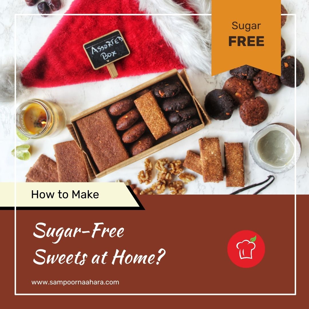 How to make sugar free sweets at home easily?