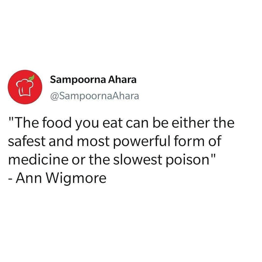 What do you choose? Disease or Health? | Sampoorna Ahara - Healthy Food, Tasty Food