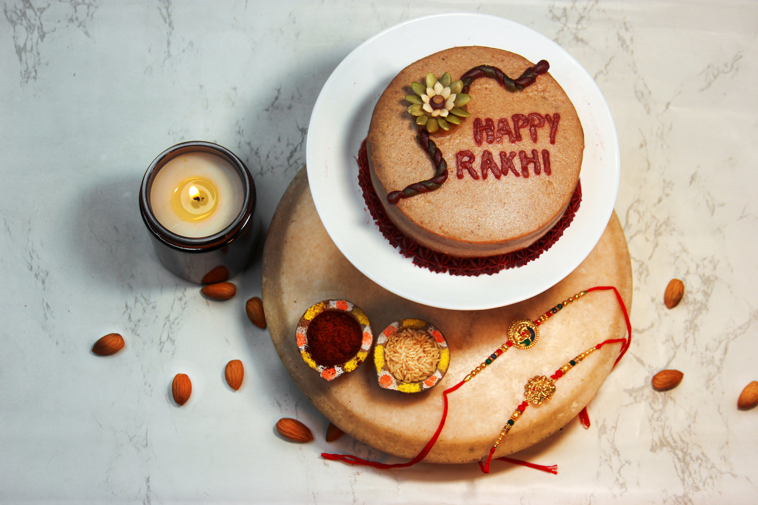 Rakhi With Cakes | Send Rakhi With Cake Online In India - FNP