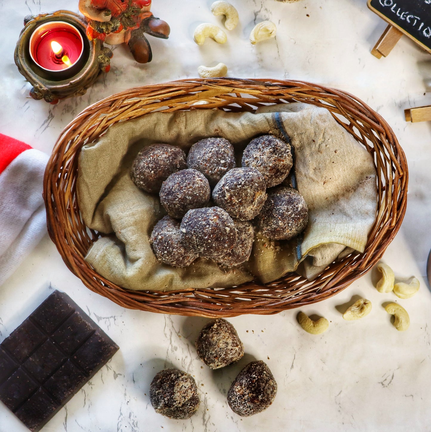 Belgian Dark Chocolate Truffles | Christmas Gifting Pack | Sugar-free, Gluten-free & Plant-based