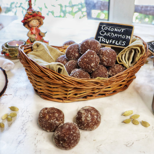 Coconut Cardamom Bliss Truffle | Christmas Gift Boxes | Sugar-free, Gluten-free & Plant-based