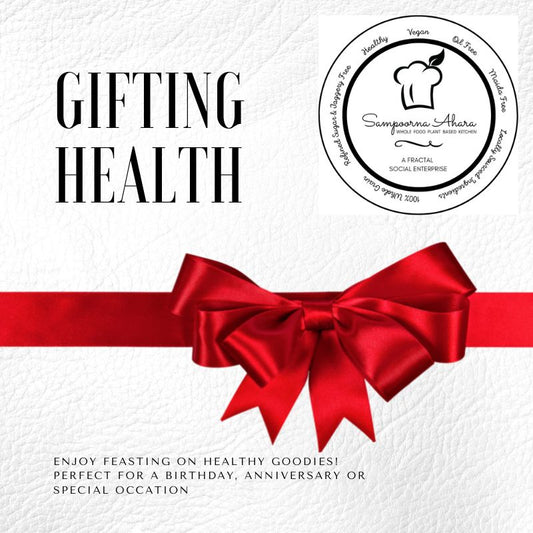 Gifting Health - Gift card from SampoornaAhara.com
