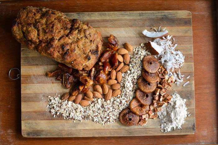 Muesli Loaf - with fruits and nuts - 600g - Sampoorna Ahara - Healthy Food, Food Delivery, Food Order Online, Healthy Snacks, Healthy Breakfast, Sourdough Breads, Sugar-free Desserts